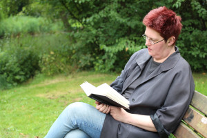 Anne Alters Lieblingsort ist der Park am Weiher. Foto: Ada v.d. Decken