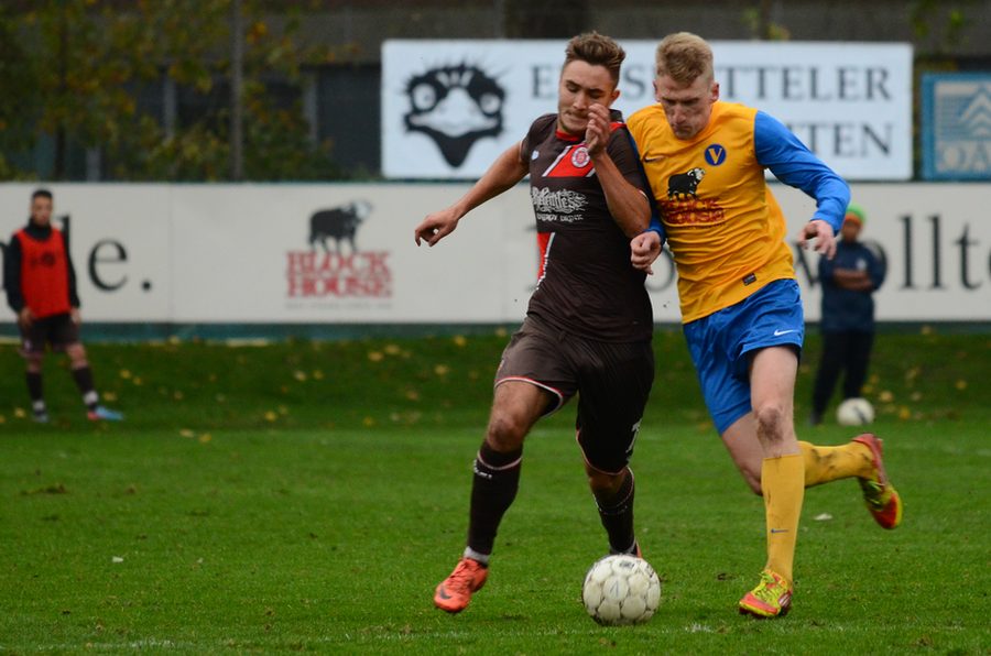 Die zweite Mannschaft vom FC St. Pauli gewann im November mit 2:0 im Stadion Hoheluft. Foto: Tim Eckhardt