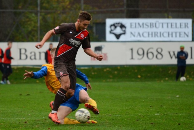 St. Pauli II überrannte Vicky.(Foto vom Hinspiel im November: Tim Eckhardt)