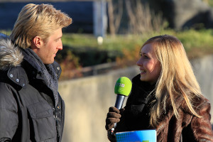 Maxi Arland (bürgerlich: Maximilian Mühlbauer), ist Volksmusiker und Moderator bei ARD, ZDF und Sat1. Er spielt zitiert nach seiner Webseite seit „20 Jahren in der Championsleague der Fernsehunterhaltung“. Foto: Moritz Gerlach