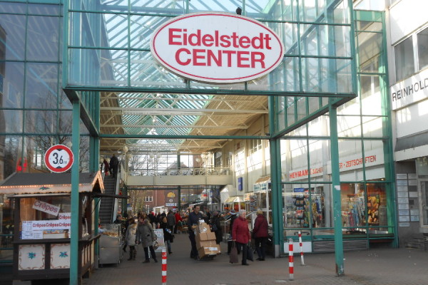 Lebendiges Eidelstedt-Center. Foto: Anja von Bihl