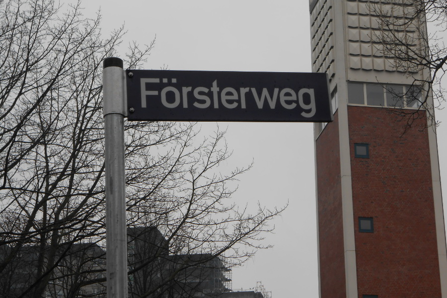 Der Försterweg in Stellingen. Foto: anja von Bihl