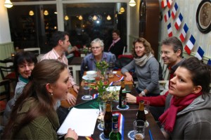 Die Stammtisch-Teilnehmer. Foto: Ada von der Decken