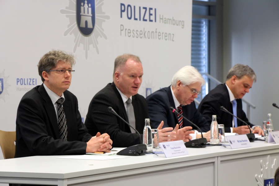 Die Kriminalitätsstatistik 2013 wurde vorgestellt. Foto: Ada von der Decken