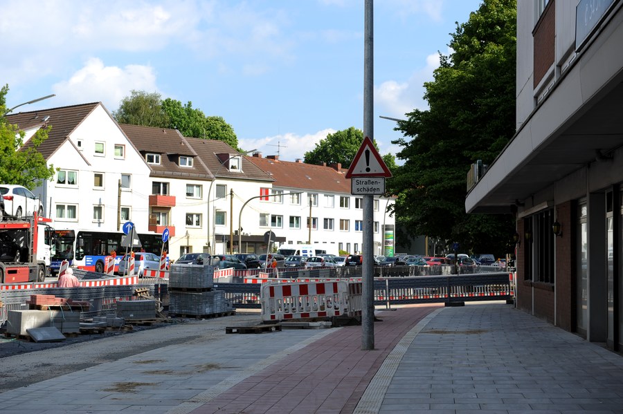 Finde den Fehler! (Kieler Straße, Ecke Sportplatzring) Foto: Eimsbütteler Nachrichten