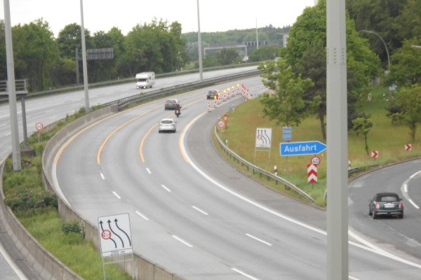 A7 südlich der Kieler Straße. Foto: Anja von Bihl