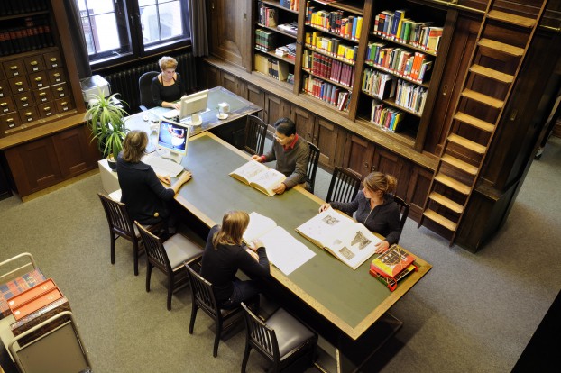 Bibliothek des Museums für Völkerkunde. Foto: Museum für Völkerkunde