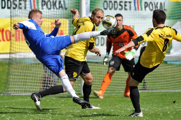 Wer erinnert sich nicht? USC Paloma gegen SC Condor kämpfen im Oddset-Pokalfinale um den Einzug in den DFB-Pokal. Foto: Tim Eckhardt