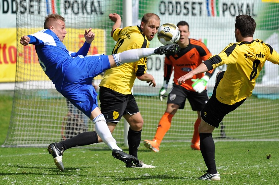 Wer erinnert sich nicht? USC Paloma gegen SC Condor kämpfen im Oddset-Pokalfinale um den Einzug in den DFB-Pokal. Foto: Tim Eckhardt