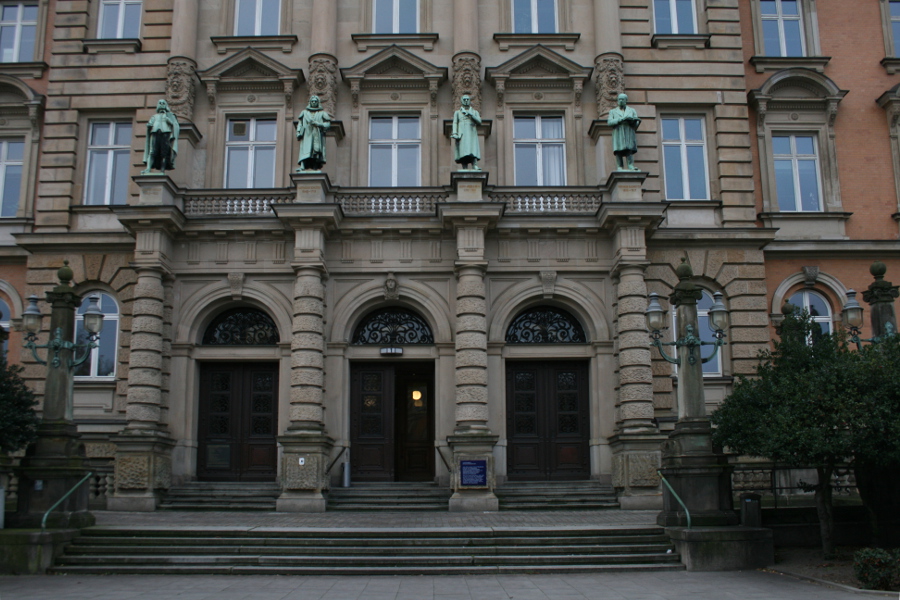 Landgericht Hamburg. Foto: Anja von Bihl