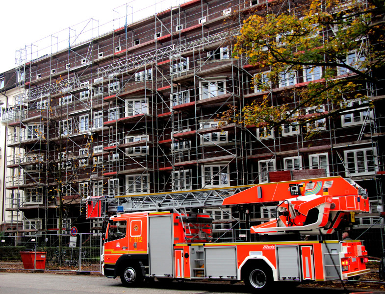 Im Obergeschoss des Wohnhauses ist am 4. November ein Brand ausgebrochen. Foto: Lisa Eißfeldt