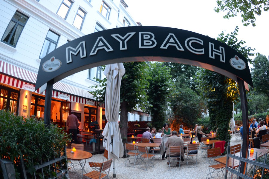 Das Maybach bietet zwischen 10 und 13 Uhr ein Silvesterbrunch (ab 11 €) und ab 19 Uhr eine Silvesterparty mit Essen à la carte (Speisen ab ca. 9 €). Foto: Maybach