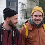 Lukas und Dirk sind das perfekte Fahrrad-Duo: Für ein schnelles Foto unterbrechen sie sogar ihre Tour für uns. Foto: Karoline Gebhardt