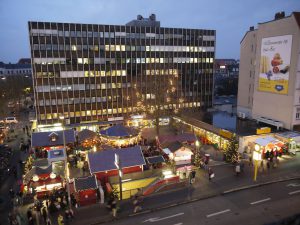 Weihnachtsmarkt Osterstraße: Ansicht von oben. Foto: Weihnachtsmarkt Osterstraße