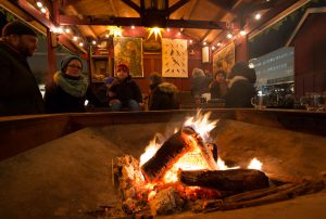 Weihnachtsmarkt Osterstraße: Feuerscheune. Foto: Weihnachtsmarkt Osterstraße
