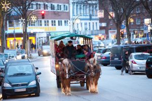 Weihnachtsmarkt Osterstraße: Kutsche. Foto: Weihnachtsmarkt Osterstraße