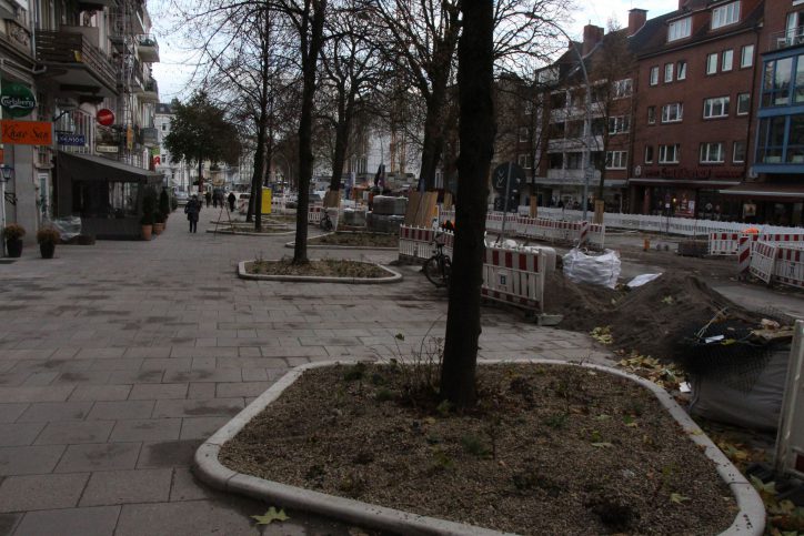Andere Einwohner freuen sich über die neu geschaffenen, grünen Plätze in ihrer Straßen und würden sich gerne um den Erhalt dieser kümmern. Foto: Ida Wittenberg 
