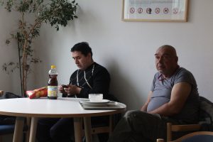 Für 0,50 € können obdachlose Menschen hier ein Mittagessen bekommen. Foto: Karoline Gebhardt