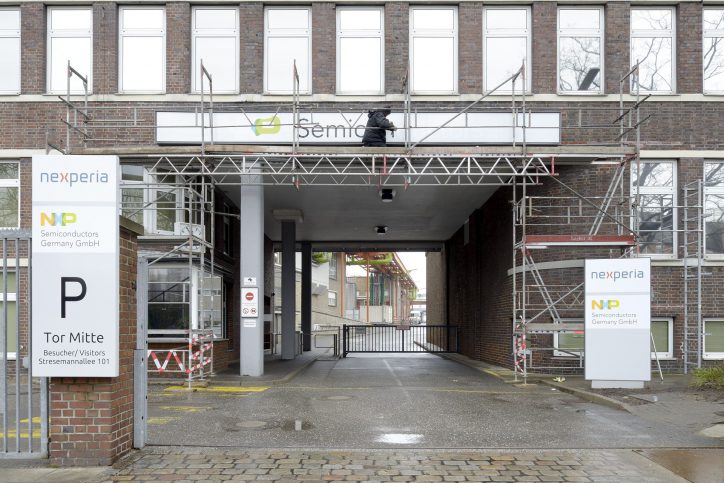 Nexperia und NXP haben nun beiden ihren Sitz in der Stresemannallee. Foto: Hagen Stier