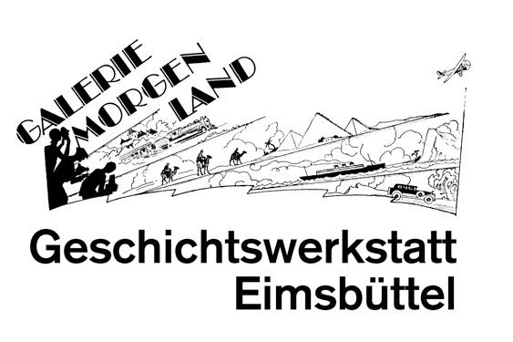 Logo Galerie Morgenland/Geschichtswerkstatt Eimsbüttel. Foto: Galerie Morgenland/Geschichtswerkstatt Eimsbüttel