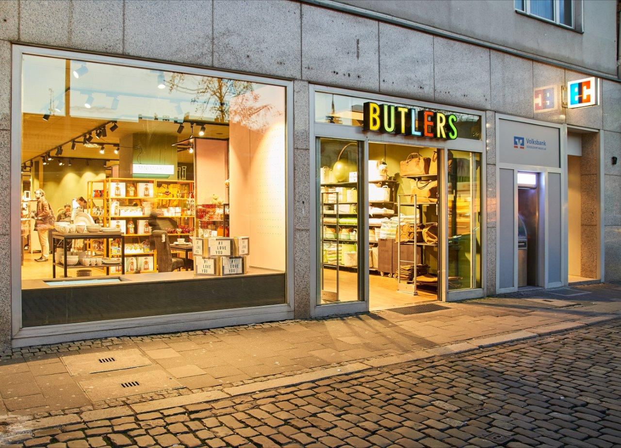 Neue Butlers-Musterfiliale in Düsseldorf