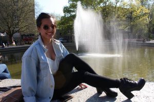 Noch eine Jeansjacke im trendigen Oversize-Look. Foto: Leon Battran