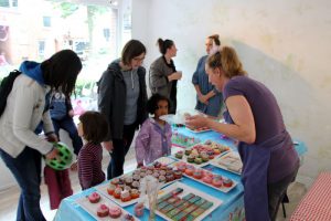 An diesem Samstag herrschte ein reges Treiben in der Einhorn-Bäckerei im Räppli. Foto: Alisa Pflug