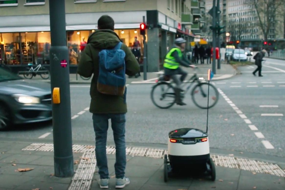 Lieferroboter in neuem Auftrag unterwegs Eimsbütteler Nachrichten