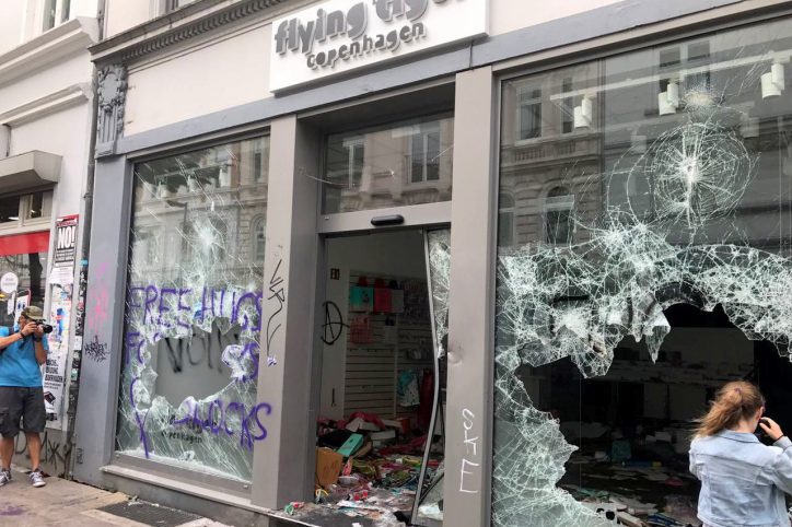 Schanze, Gewalt, Müll, G20, Demonstration