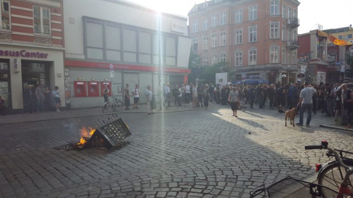 Schulterblatt, G20, Demonstration