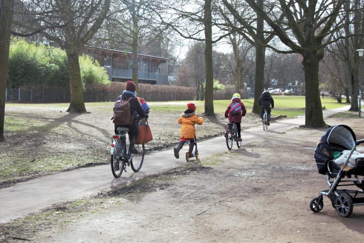 Fahrradstadt Eimsbüttel. Foto: Eimsbütteler Nachrichten