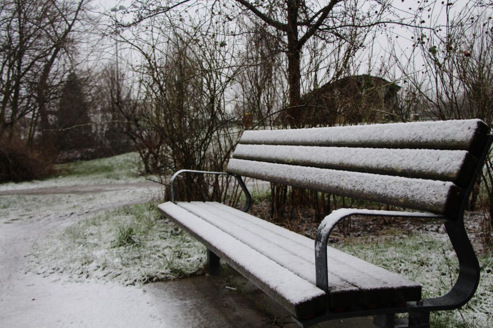 Schnee in Hamburg Eimsbüttel Foto: Monika Dzialas