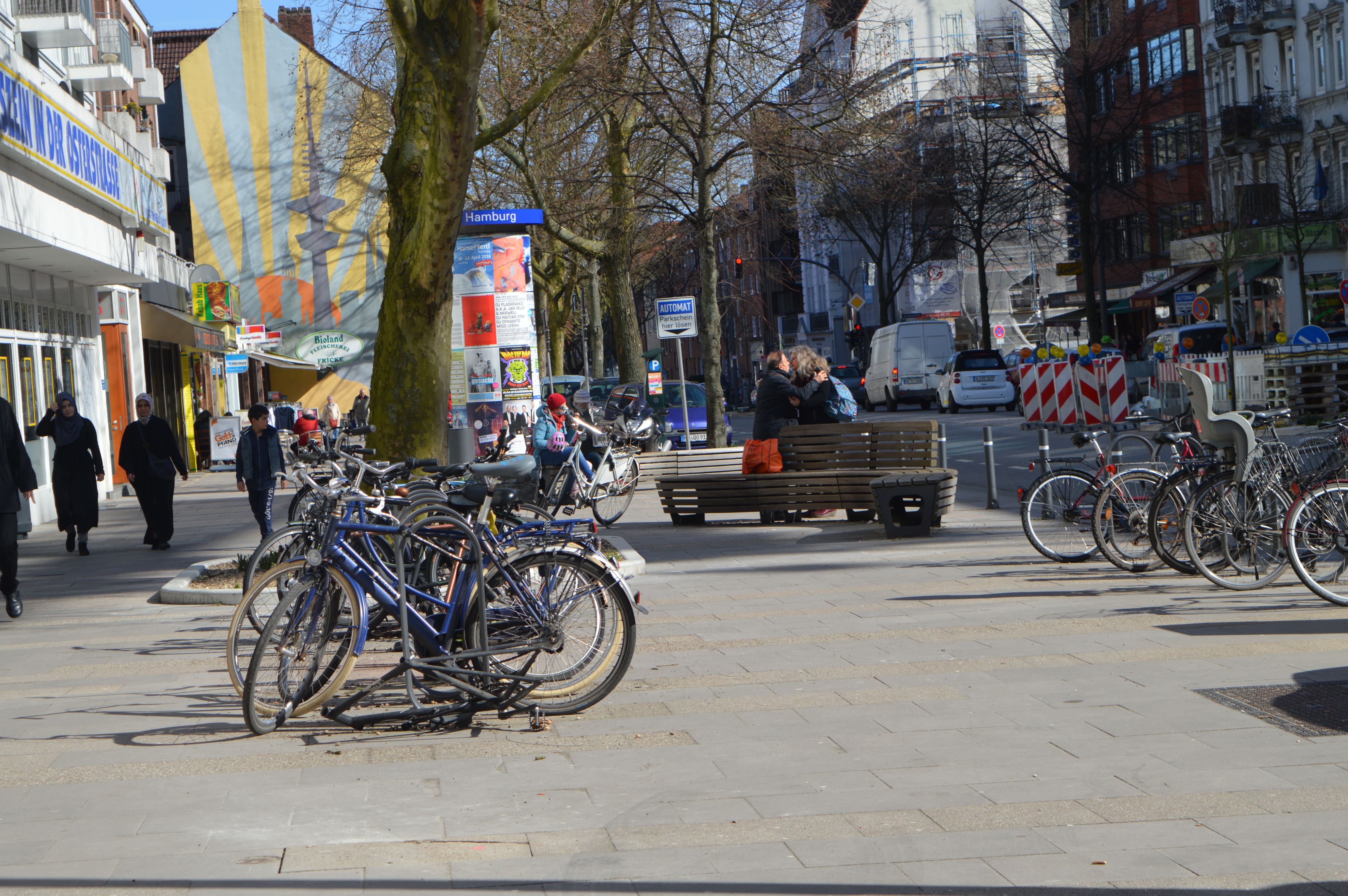 Die osterstraße ist Teil eines Forschungsprojektes über Stadtzentren. Foto: Margarita Ilieva