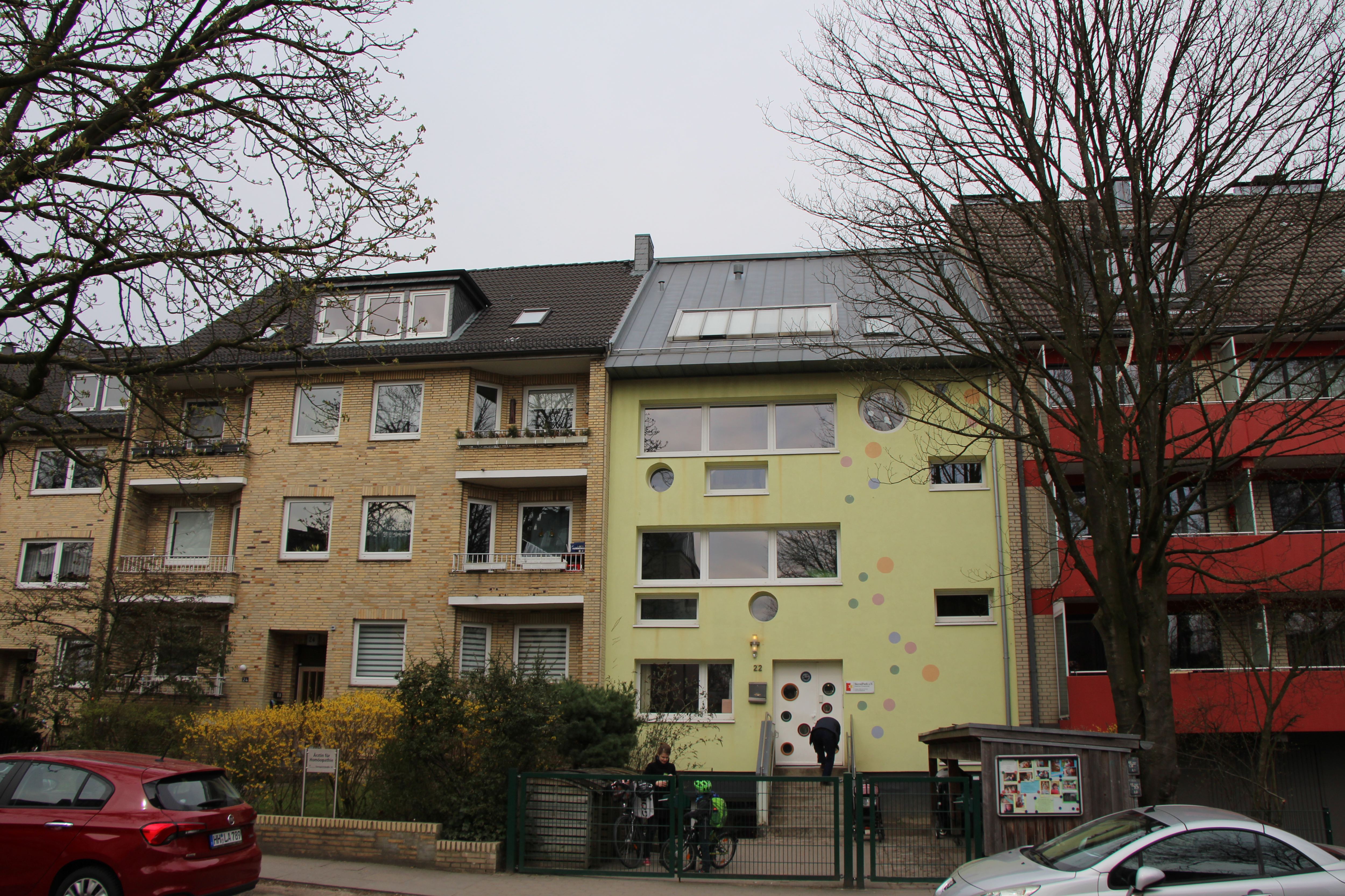 Die Kindertagesstätte Sternipark in der Tornquiststraße. Foto: Robin Eberhardt