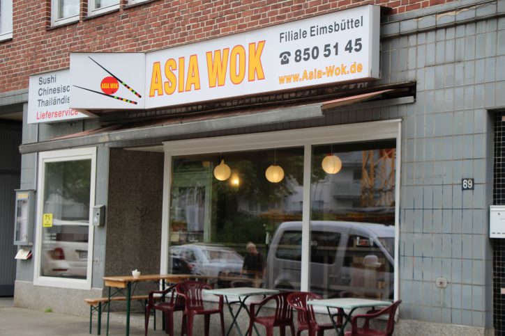 Im Asia Wok gibt es neben den Klassikern auch Sushi zum Mittagstisch. Foto: Robin Eberhardt