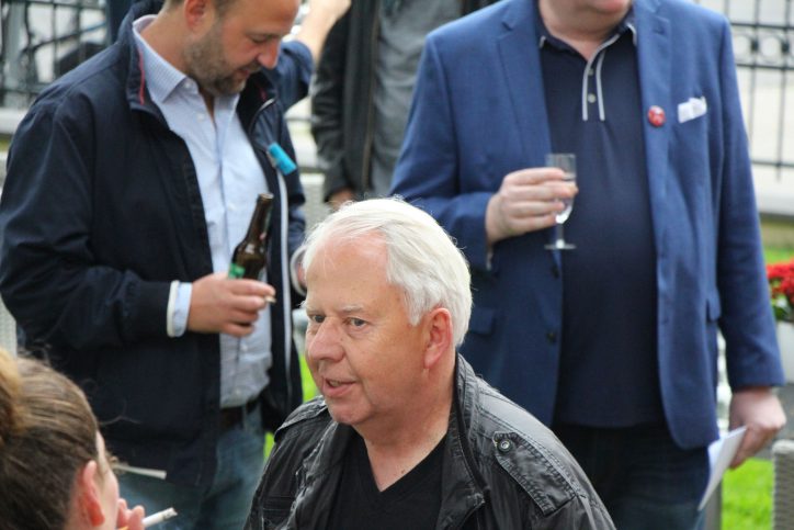 Harald Maack, bekannt aus der Serie Notruf Hafenkante, war auch da. Foto: Robin Eberhardt