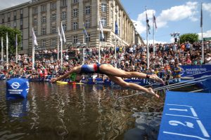 Triathlon in Hamburg 2018 Foto: Getty Images for ITU