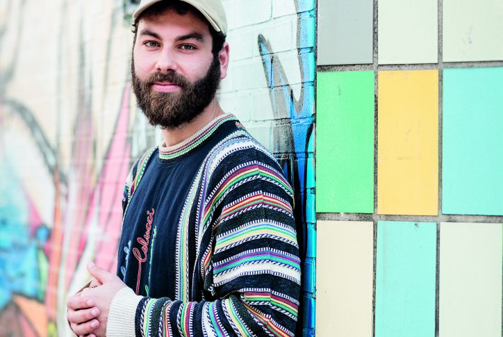 Mittlerweile lebt Dominik Bloh in einer Wohnung in Eimsbüttel. Foto: Ankerherz Verleag