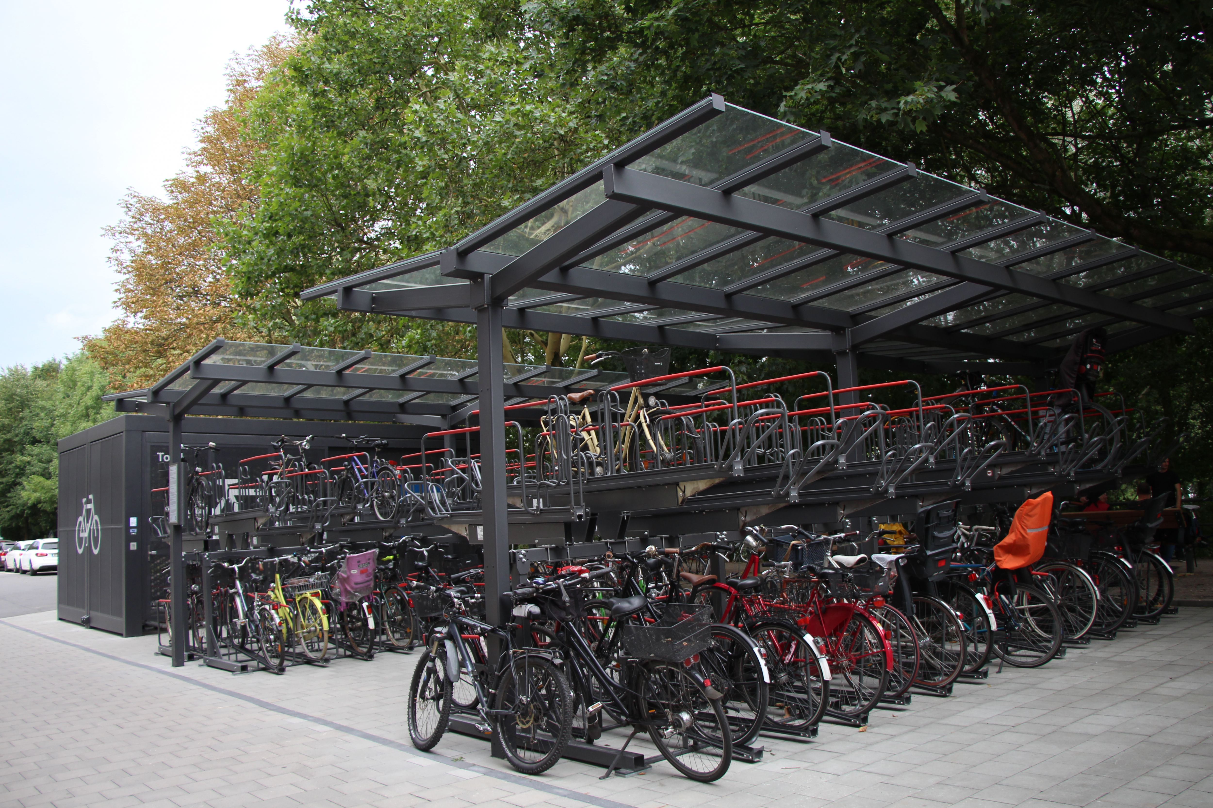Fahrradklaukarte Stellplätze der Zukunft Eimsbütteler