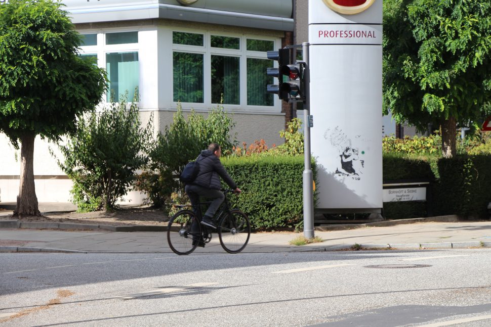 Bei einer Großkontrolle mit dem Schwerpunkt fahrradfahrer wurden über 200 Verkehrsverstöße festgestellt. Foto: Alicia Wischhusen