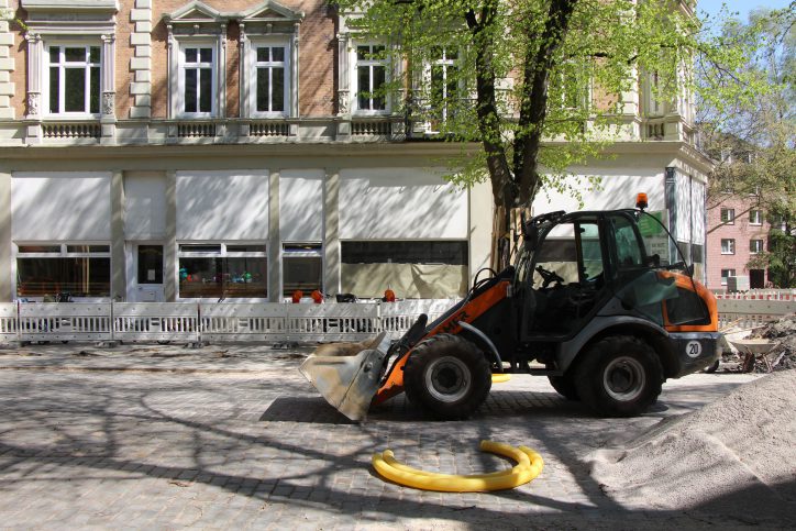 Sind die Bauarbeiten eine Bedrohung für Geschäfte im Weidenstieg? Foto: Sahra Vittinghoff