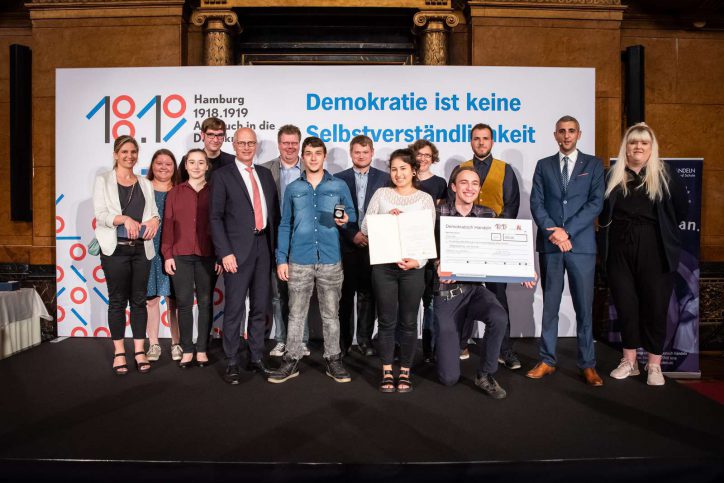 Das Schulprojekt "Migestaltung von Schule" der Fachschule Alten Eichen belegt den dritten Platz. Foto: Freie und Hansestadt Hamburg