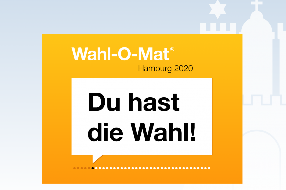 Der "Wahl-O-Mat" für die Bürgerschaftswahl ist seit heute Mittag online.