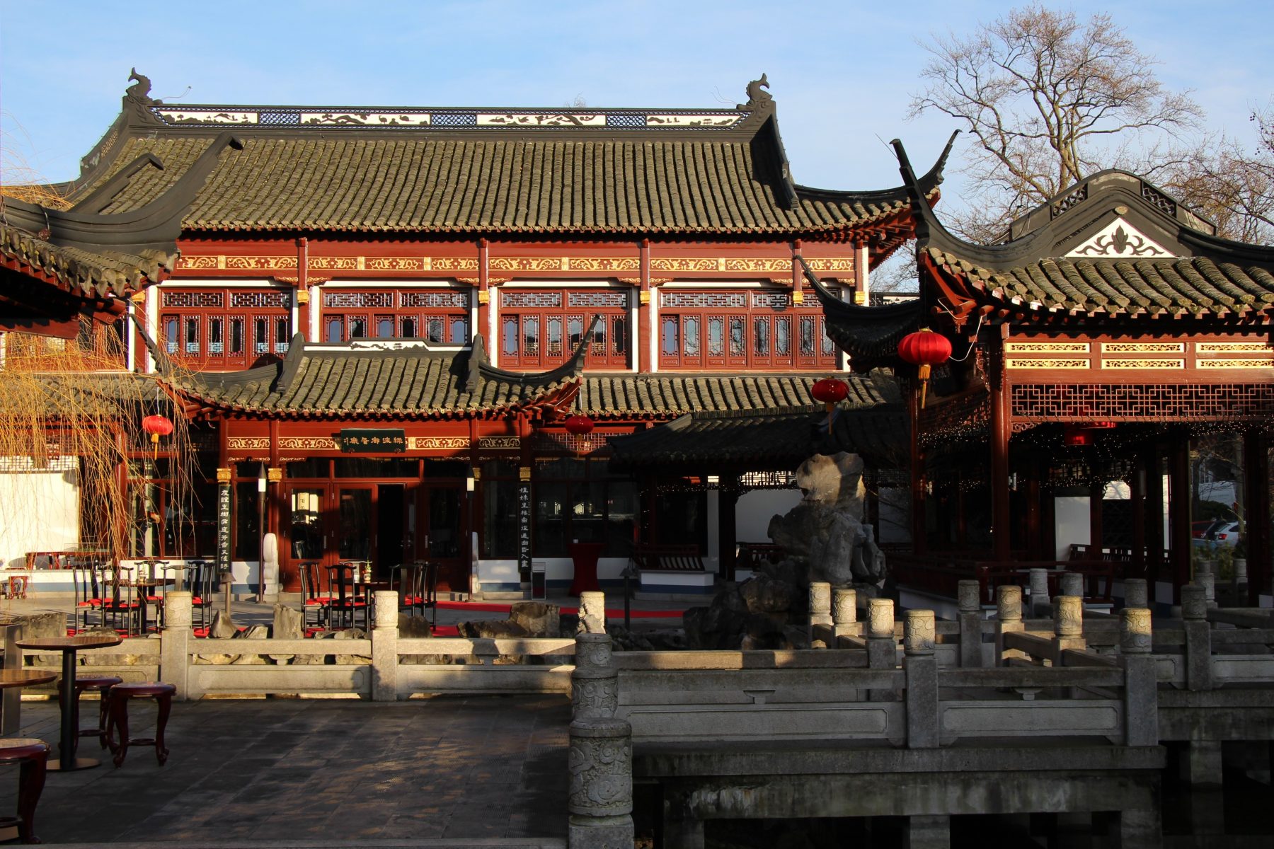 Chinesisches Teehaus im Yu Garden Eimsbütteler Nachrichten