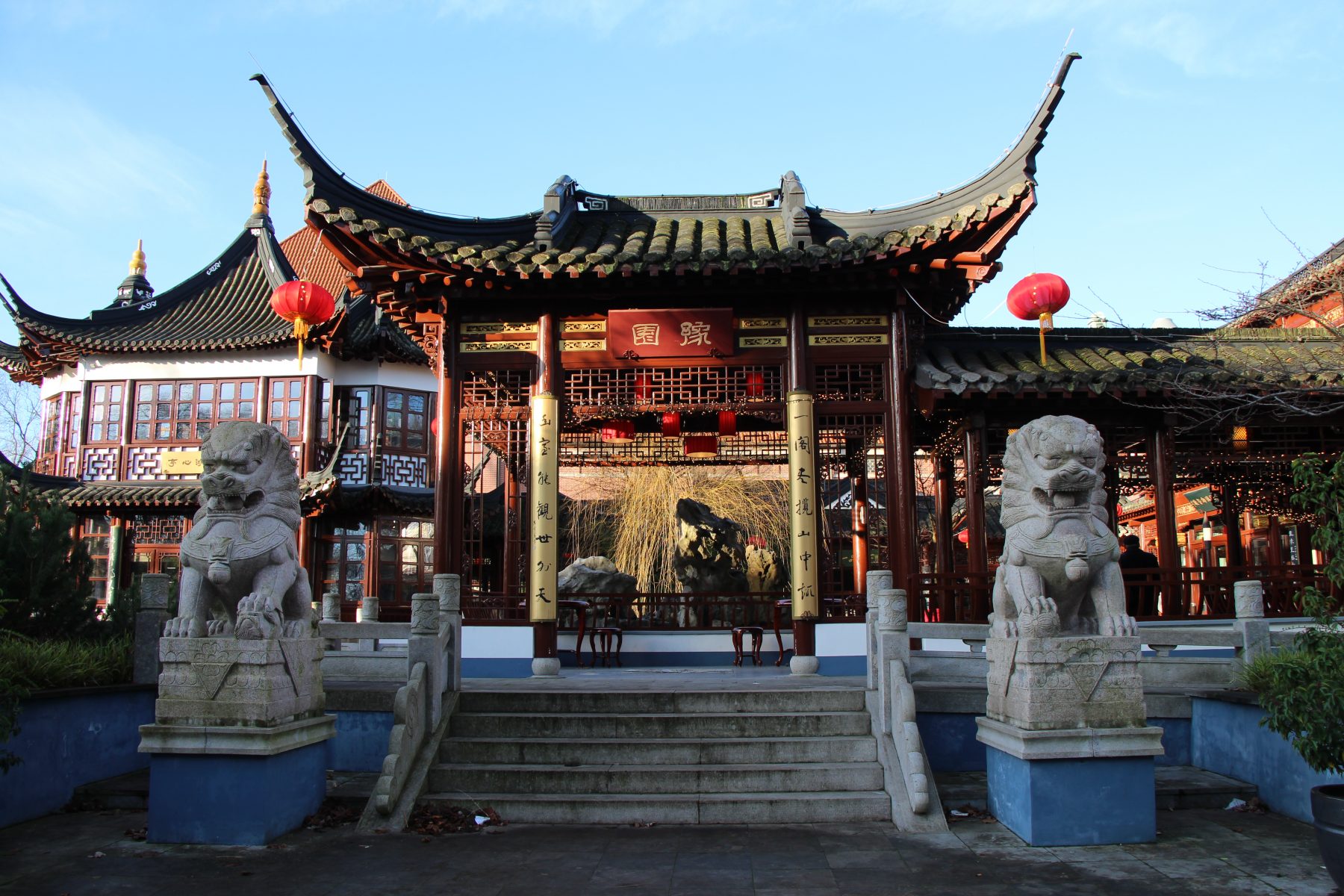 Chinesisches Teehaus im Yu Garden