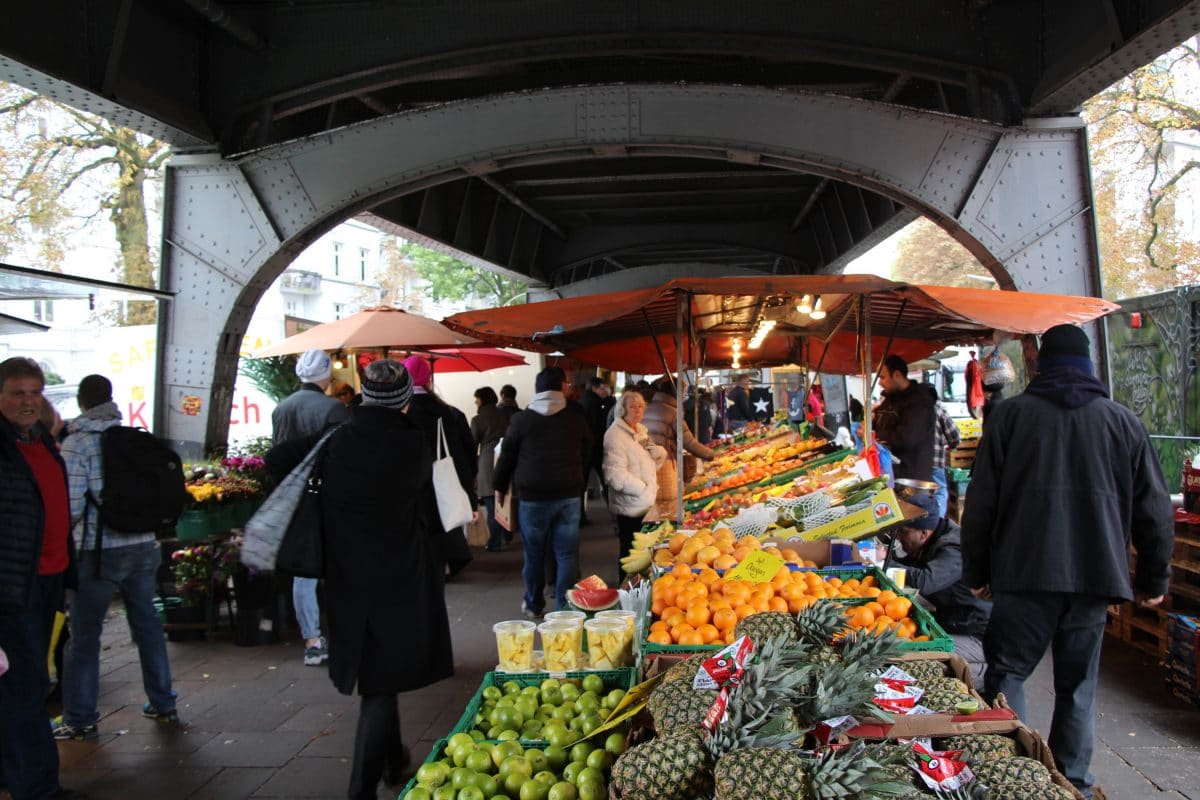 Blick auf den Isemarkt von Norden. Foto: Leo Papenberg