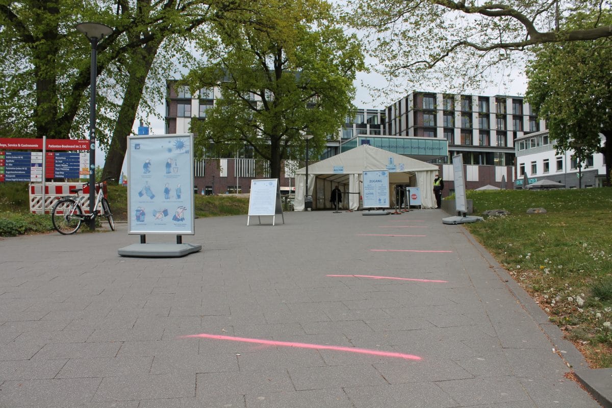 Universitätsklinikum Eppendorf. Foto: Marianne Bruhns