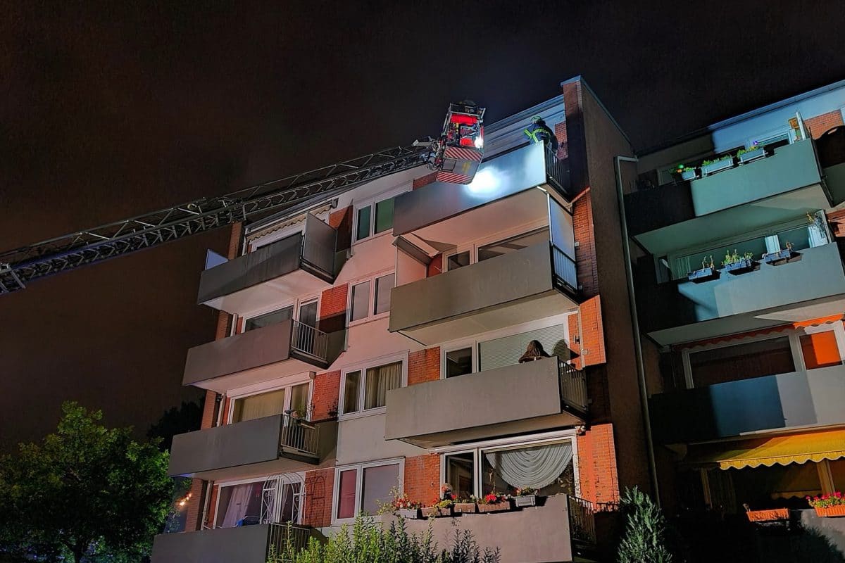 Die Feuerwehr war rund zwei Stunden im Einsatz.