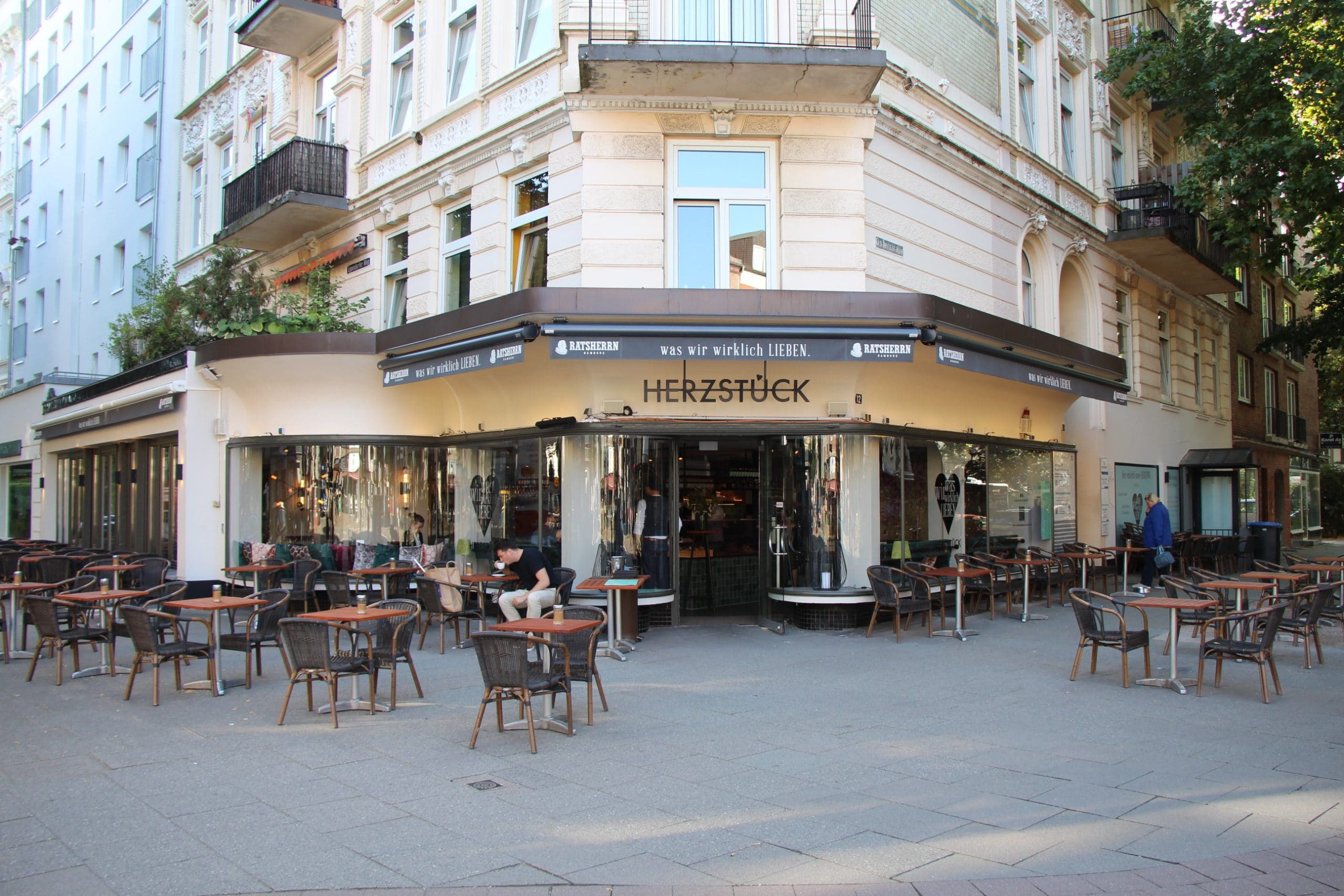 Hamburg Eimsbuettel Herzstueck außen Kaffee Eimsbütteler Nachrichten