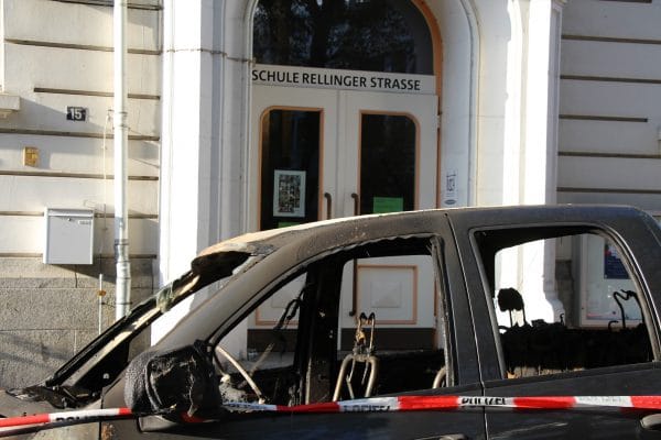 Brand Auto Rellinger Straße
